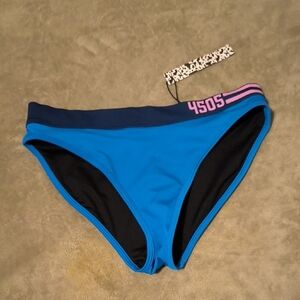 NWT ASOS | Blue and Pink Bikini Bottom